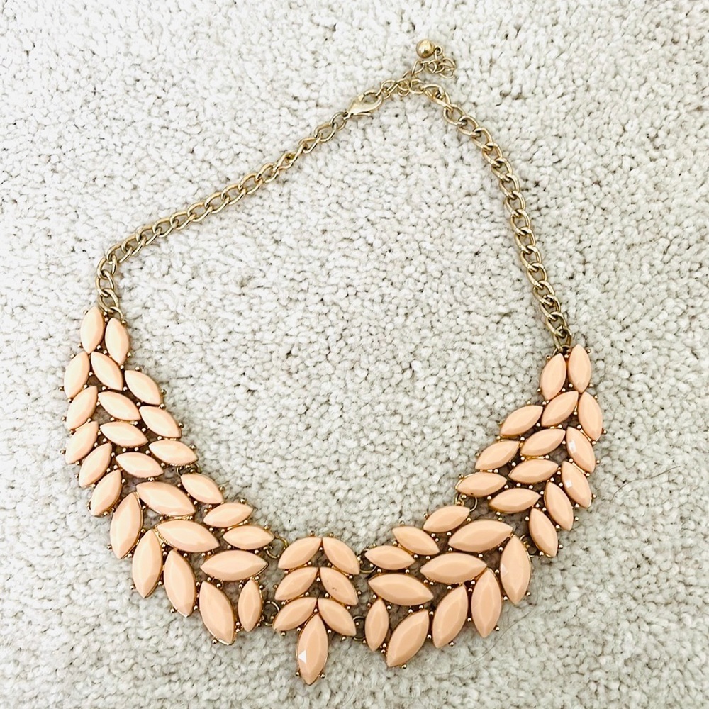 Peach Gold Necklace